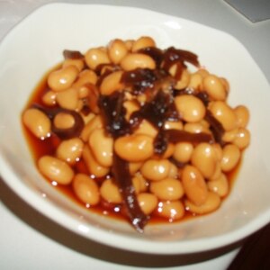 マ・ローニエプロ☆スズマル大豆と昆布の煮物